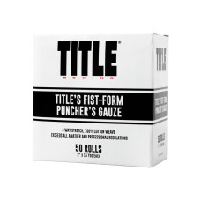 Бинти (гаузи) для тейпування TITLE Boxing Fist-Form Puncher’s Gauze