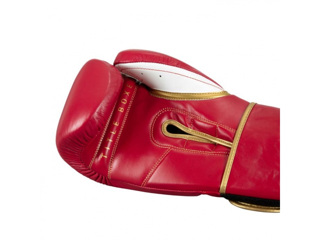 Перчатки тренировочные TITLE Boxeo Mexican Leather Training Gloves Quatro