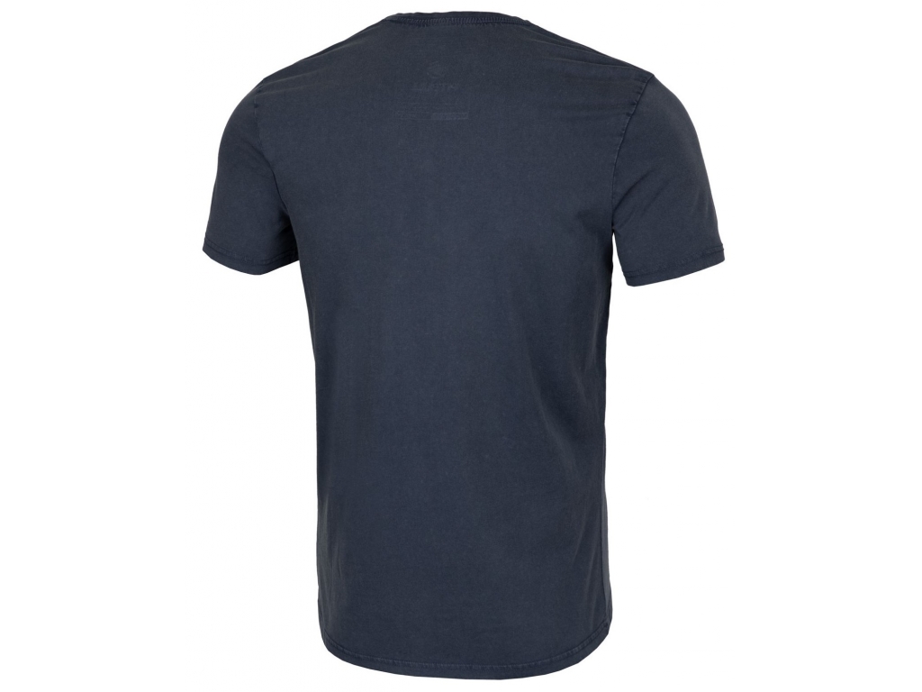 Футболка PIT BULL Denim Washed Circle Dog Pocket