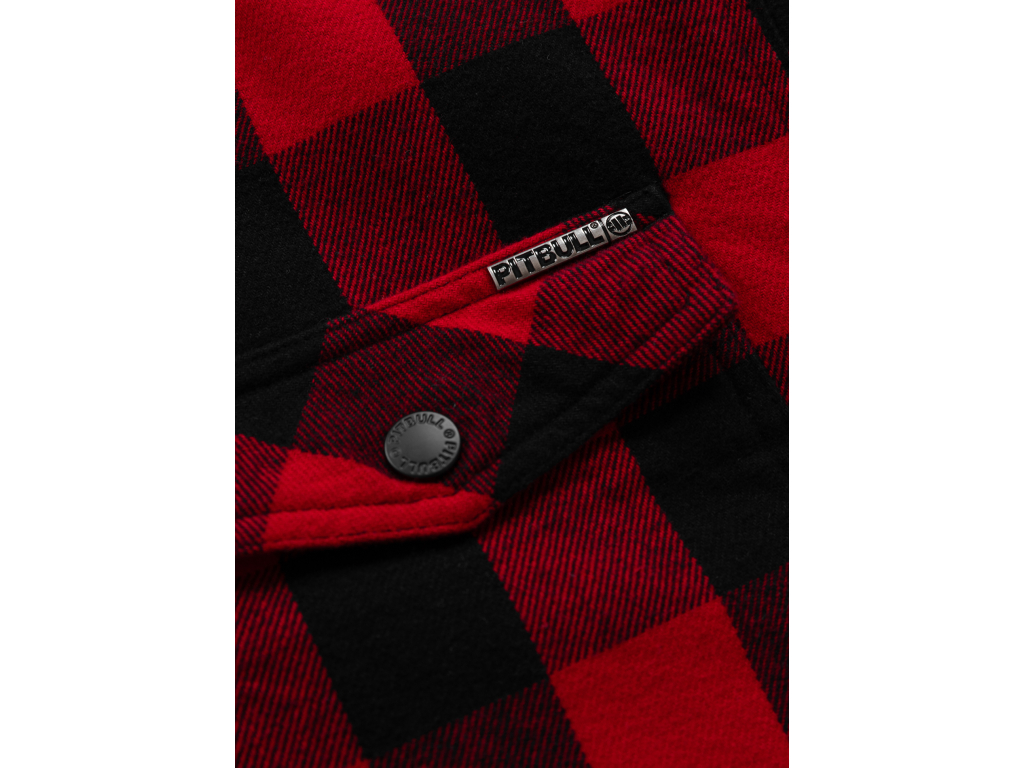 Сорочка фланелева утеплена з капюшоном PIT BULL Pioneer