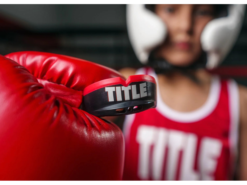 Капа дитяча TITLE Boxing Air Force Duo-Defense Youth 2.0