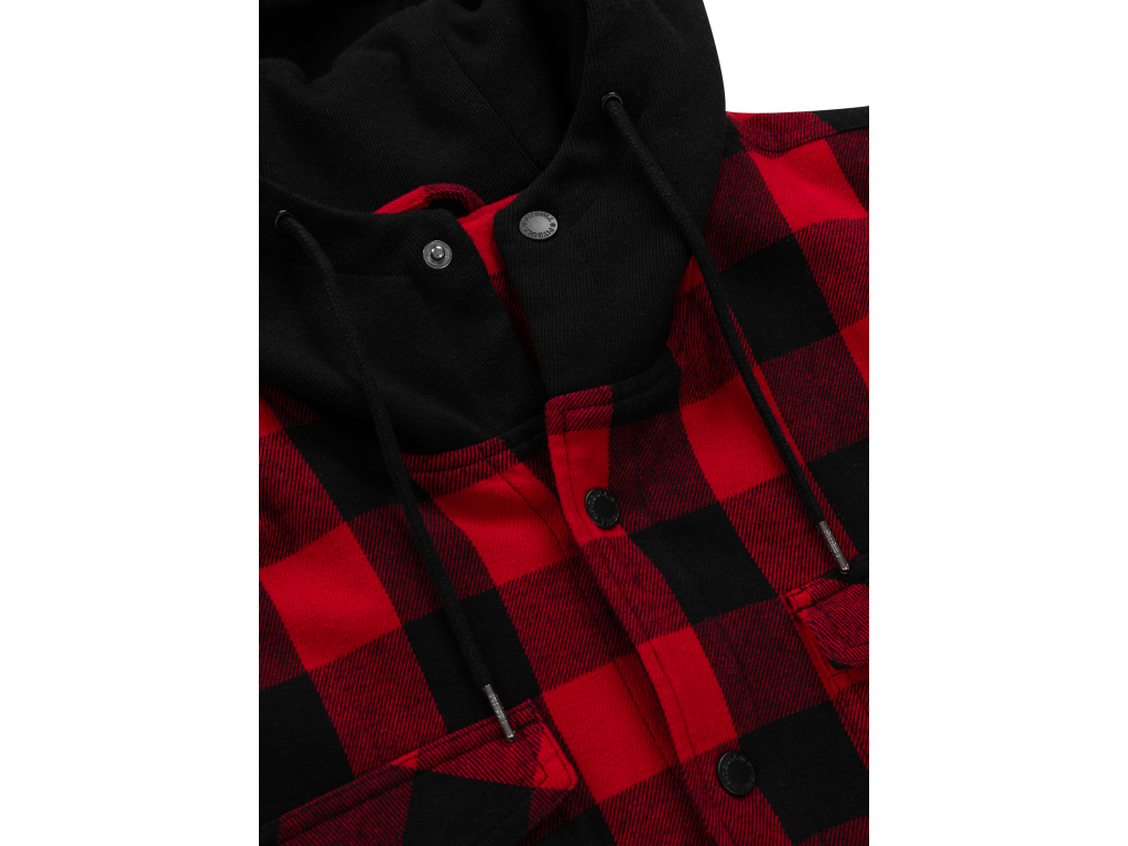 Сорочка фланелева утеплена з капюшоном PIT BULL Pioneer