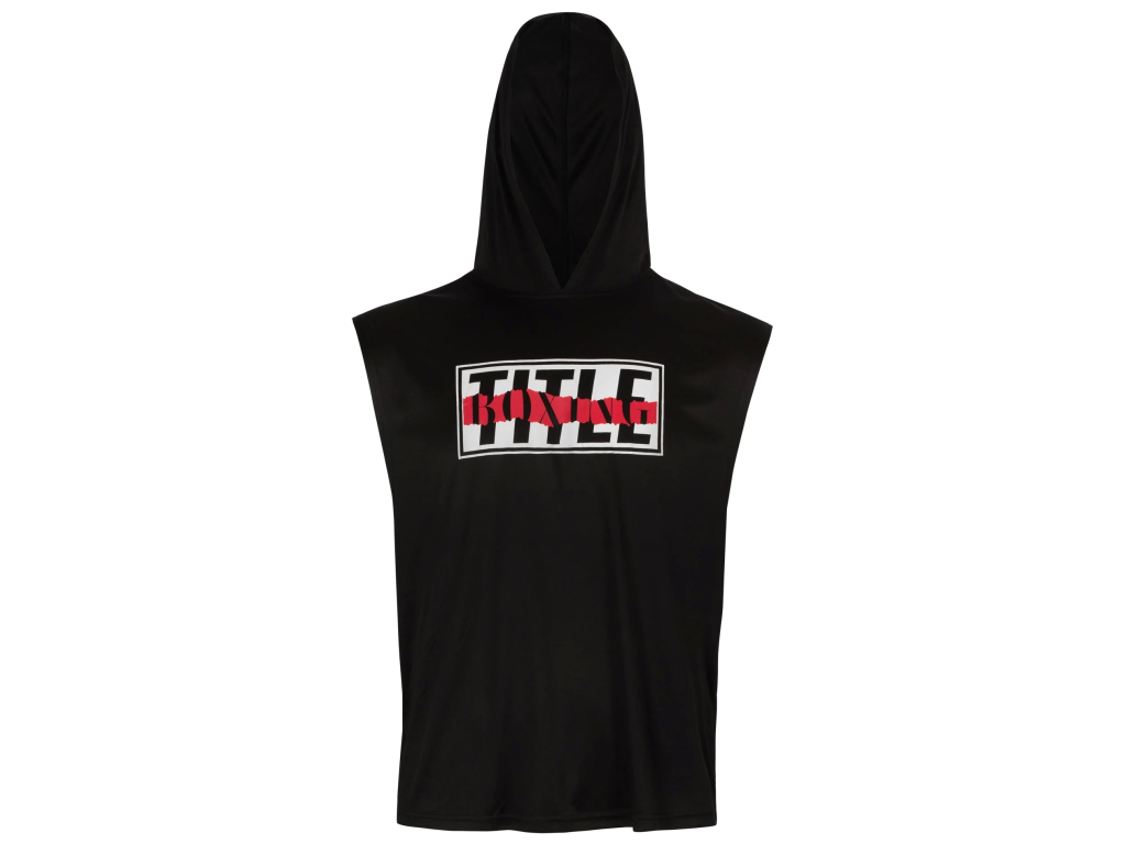 Безрукавка з капюшоном TITLE Boxing Outline Sleeveless Hoodie