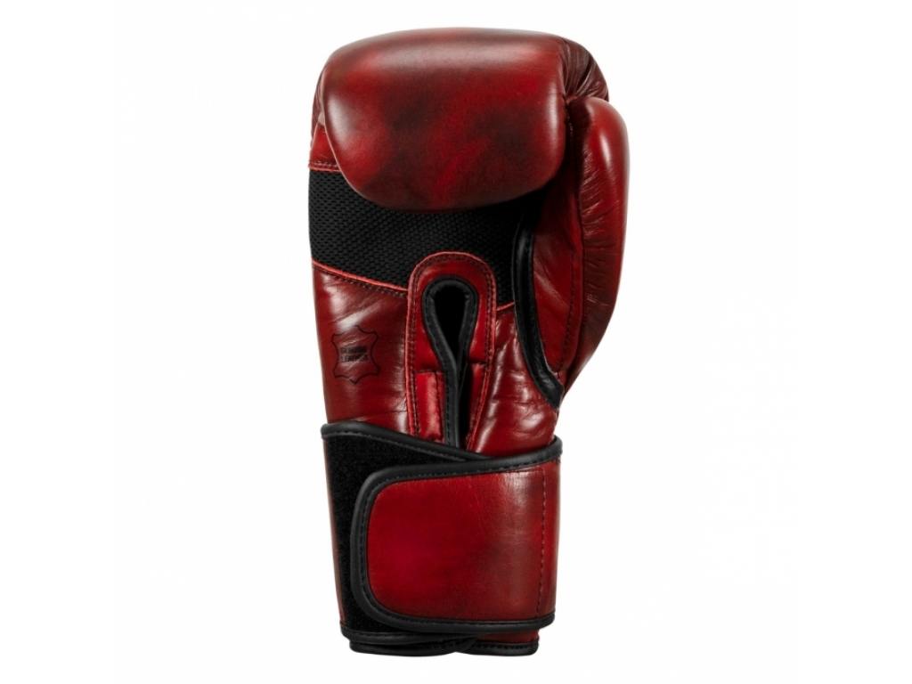 Рукавички тренувальні TITLE Blood Red Leather Sparring Gloves