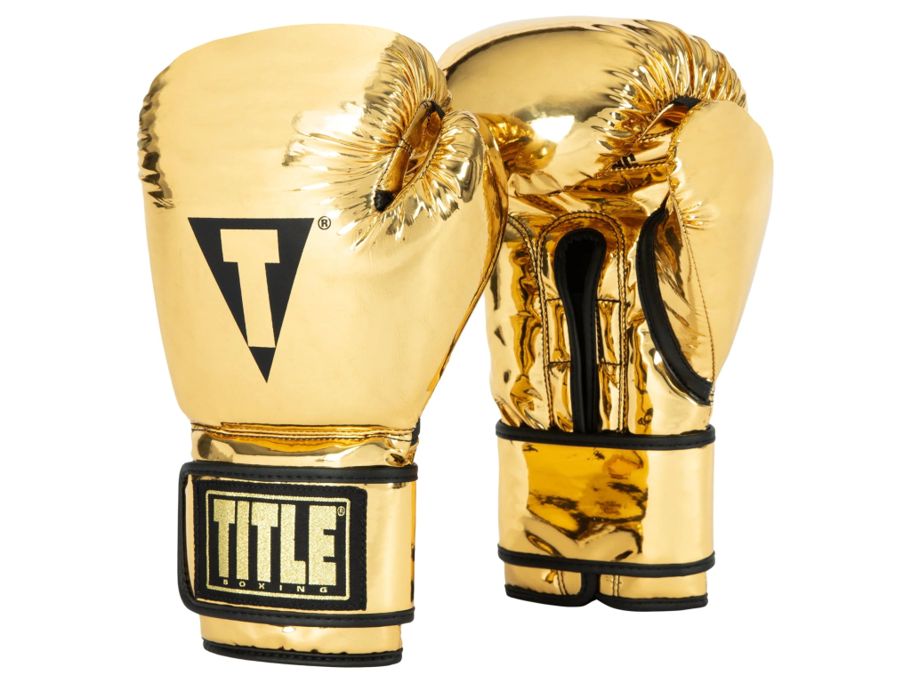 Рукавички тренувальні TITLE Boxing Limited Gold Pro Training Boxing Gloves