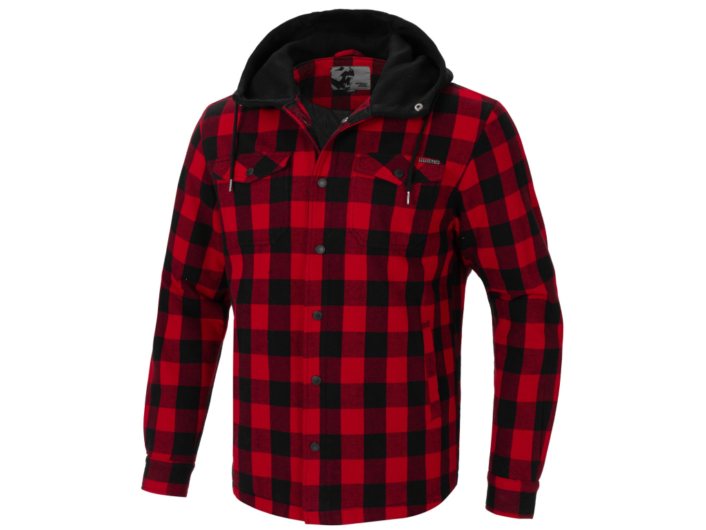 Сорочка фланелева утеплена з капюшоном PIT BULL Pioneer