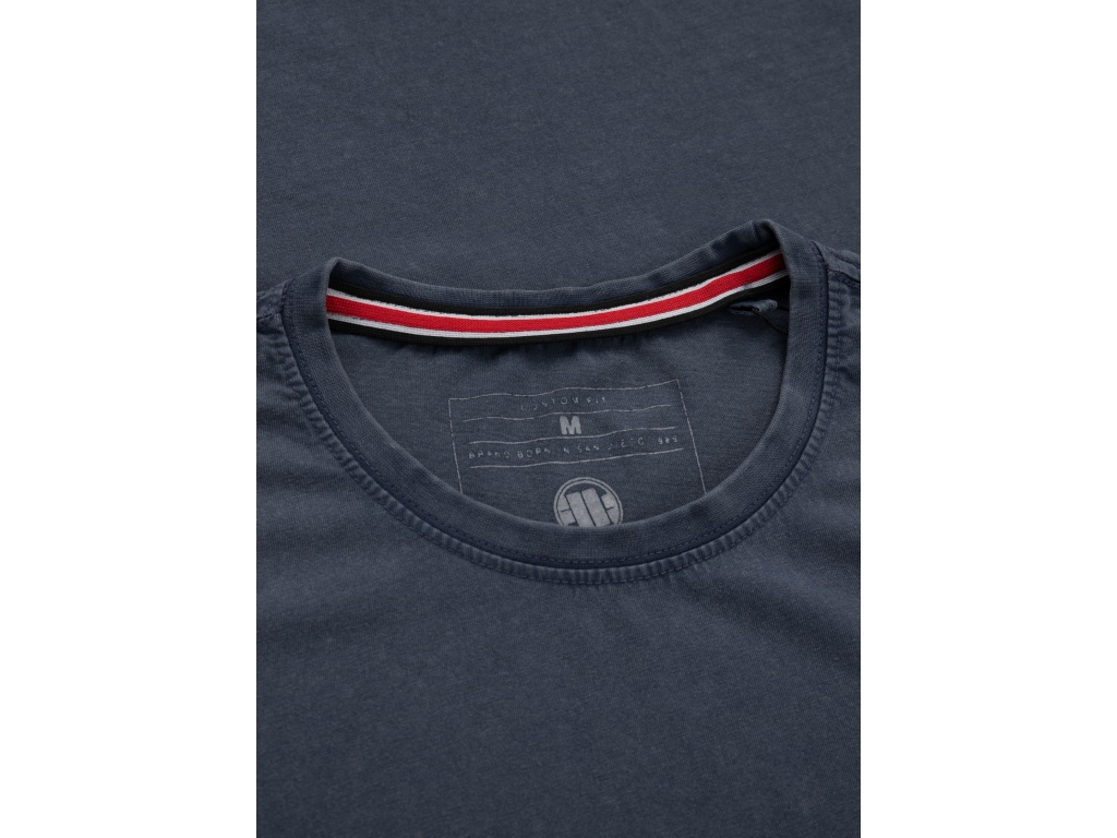 Футболка PIT BULL Denim Washed Circle Dog Pocket