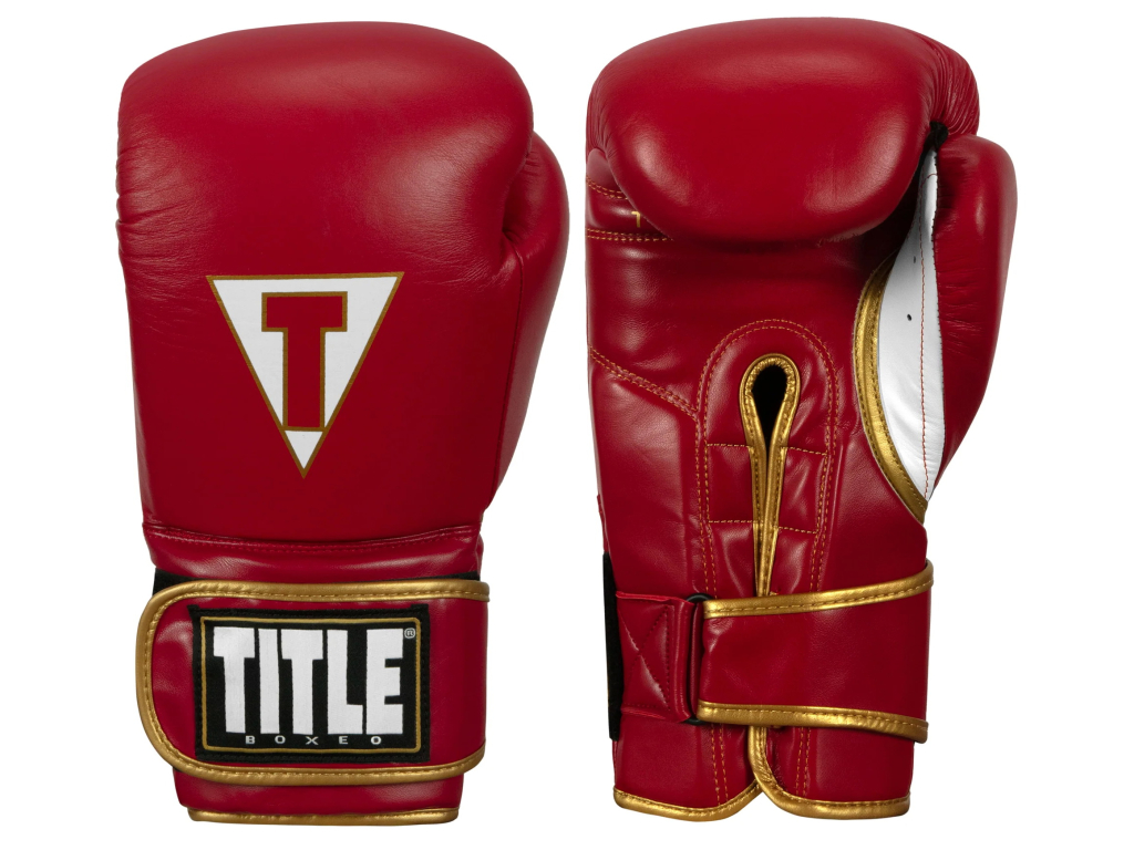 Снарядні рукавички TITLE Boxeo Mexican Leather Bag Boxing Gloves Quatro