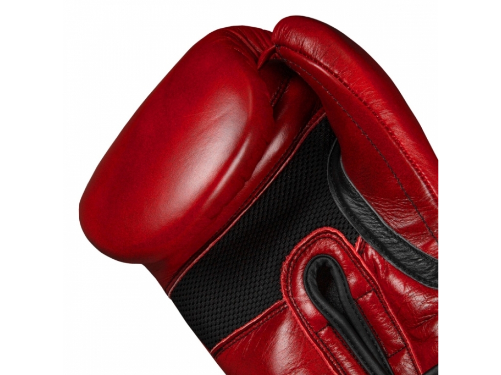 Рукавички тренувальні TITLE Blood Red Leather Sparring Gloves