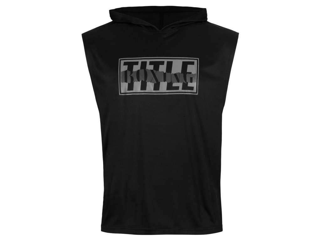 Безрукавка з капюшоном TITLE Boxing Outline Sleeveless Hoodie