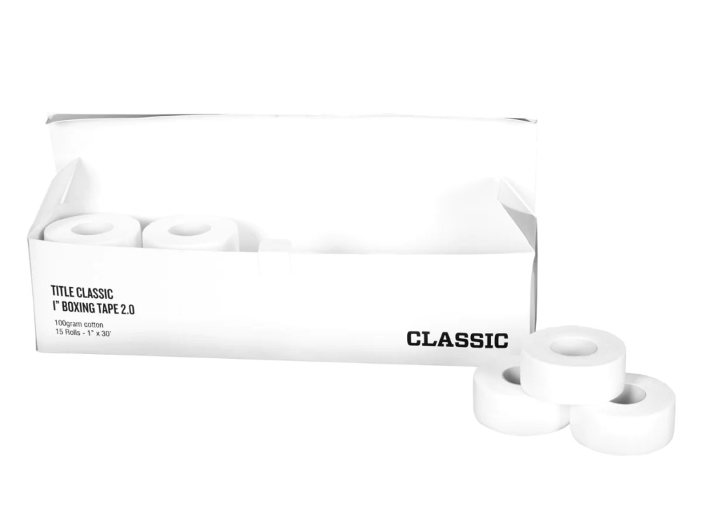 Тейпи (лейкопластир для тейпування) TITLE Classic 1-inch Boxing Tape 2.0