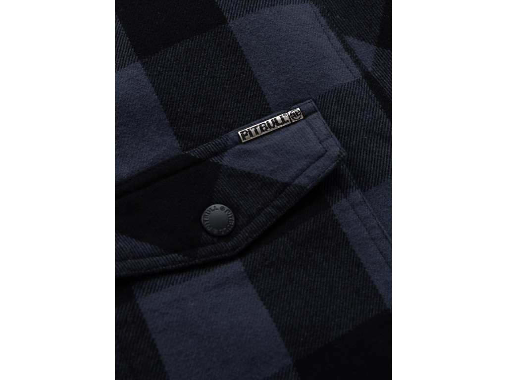 Сорочка фланелева утеплена з капюшоном PIT BULL Pioneer