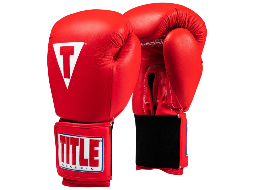 Рукавички тренувальні TITLE Classic Leather Elastic Training Gloves